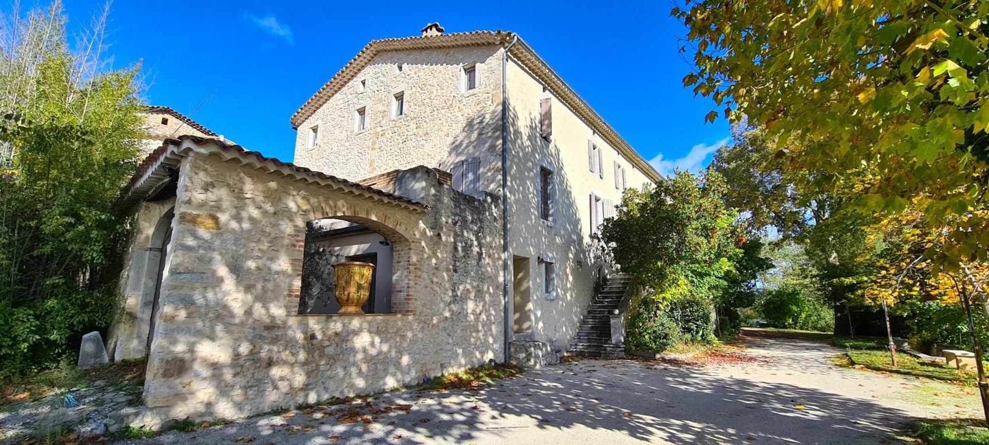 Bagard La Bastide De Peyremale, Gites En Cevennes, Piscine, Tennis מראה חיצוני תמונה