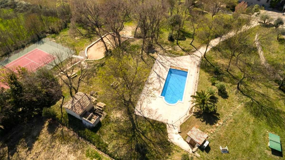 Bagard La Bastide De Peyremale, Gites En Cevennes, Piscine, Tennis מראה חיצוני תמונה