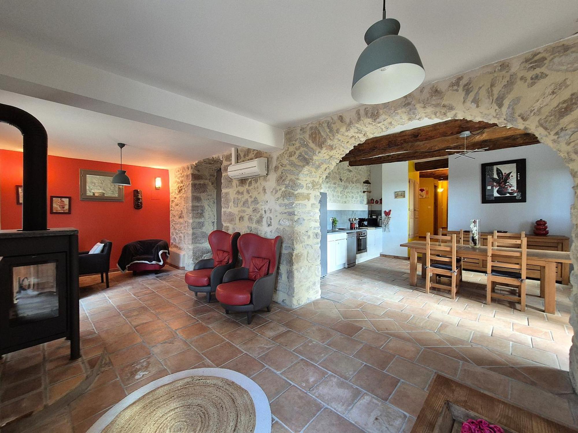 Bagard La Bastide De Peyremale, Gites En Cevennes, Piscine, Tennis מראה חיצוני תמונה